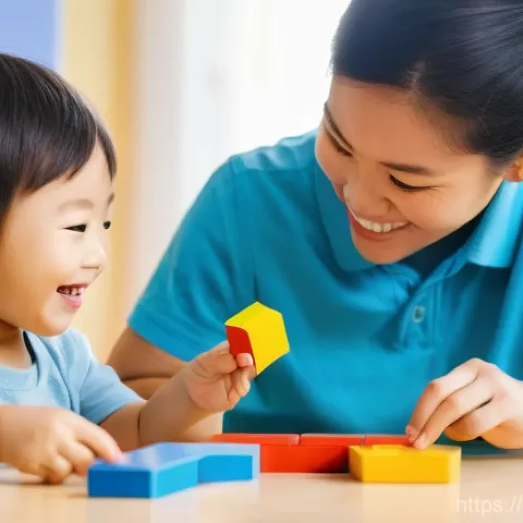 임상 언어치료 경험 - **Prompt 1: Early Childhood Language Development through Play**
A bright, cheerful, and softly l...
